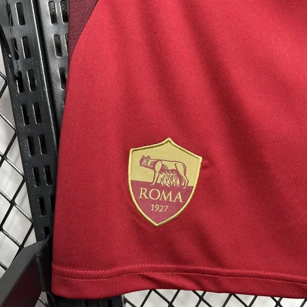2024-25 Serie A Roma Home Shorts - Image 5