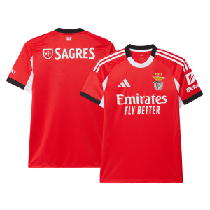 Benfica Soccer Jersey Home Shirt 2025-26