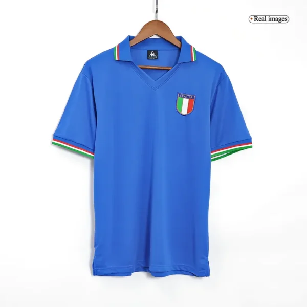 Italy Retro Jersey Home World Cup 1982 - Image 2
