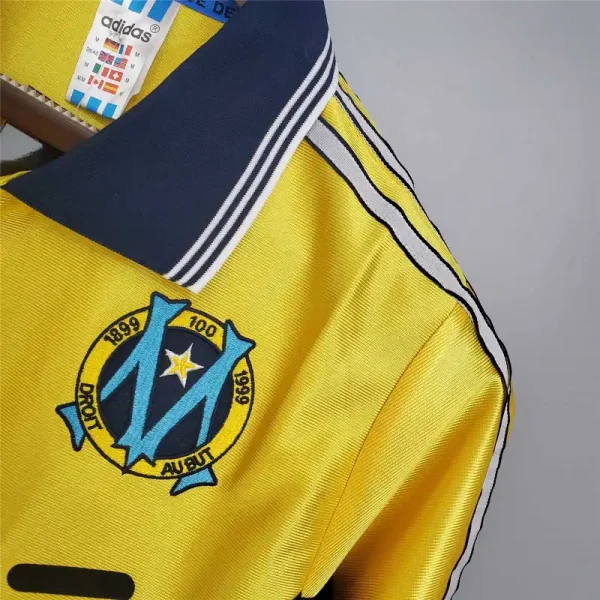 98-99 Marseille Retro Jersey Third Away - Image 6