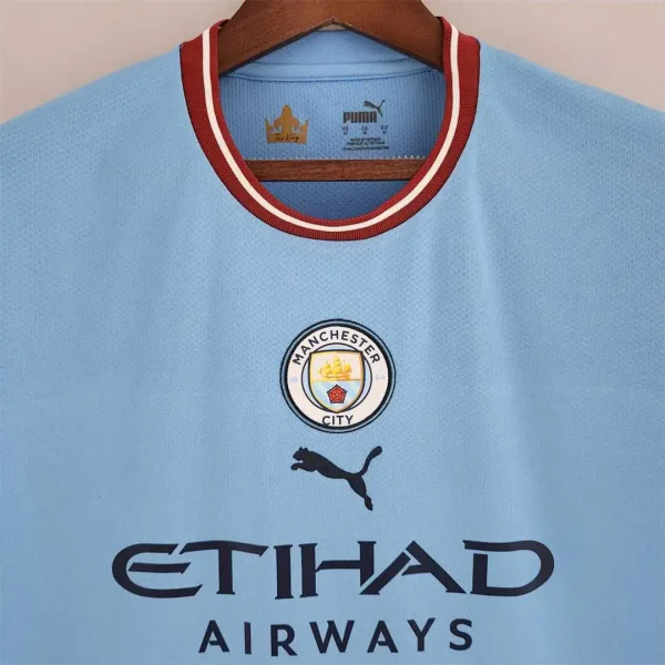2022/23 Manchester City Home Jersey Replica - Image 5