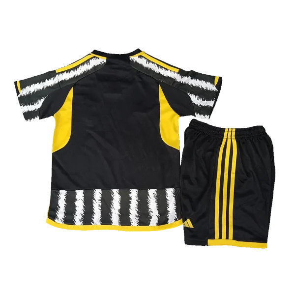 2023-24  Kids Juventus Home Whole Kit(Jersey+Shorts+Socks) - Image 3