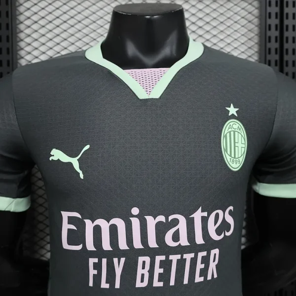 AC Milan Third Jersey Player Version 2024-25 - Image 3