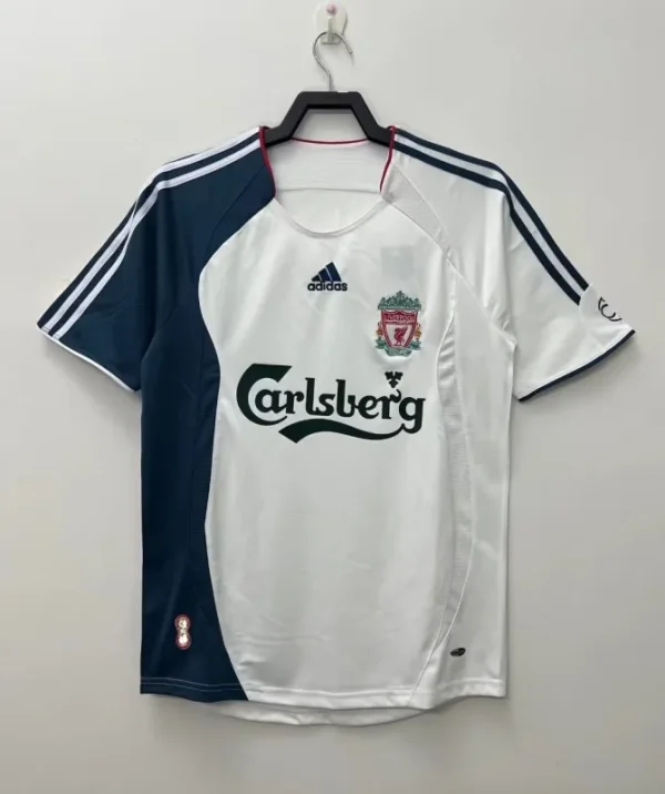 06-07 Liverpool Retro Jersey Third Away - Image 3