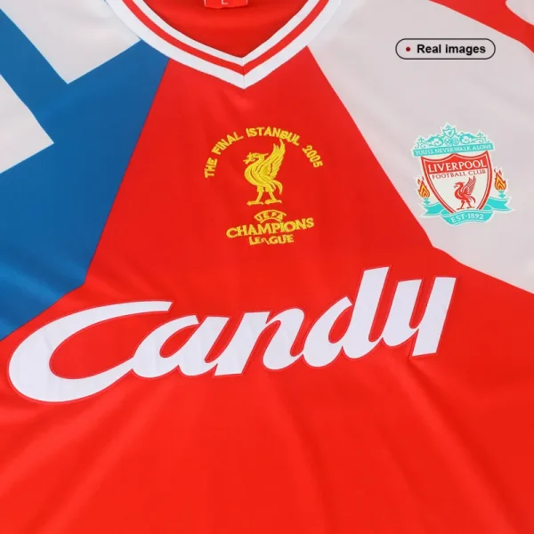 2005 Liverpool Commemorative Retro Jersey - Image 4