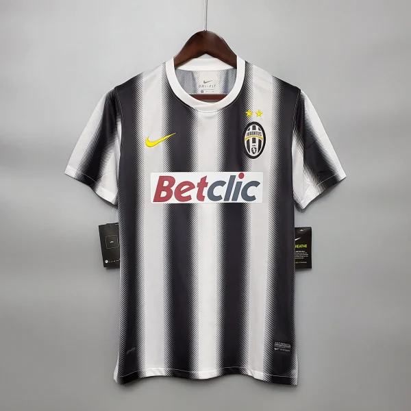 2011-12  Juventus Del Piero #10 Retro Jersey Home Replica - Image 8