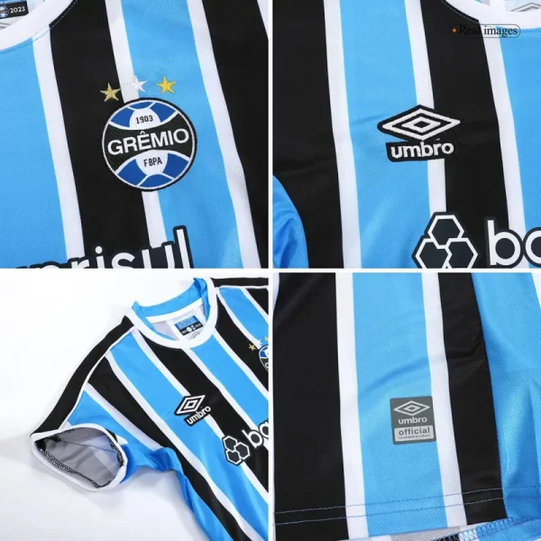Kids Grêmio FBPA  2023/24 Home Kit Jersey+Shorts - Image 8
