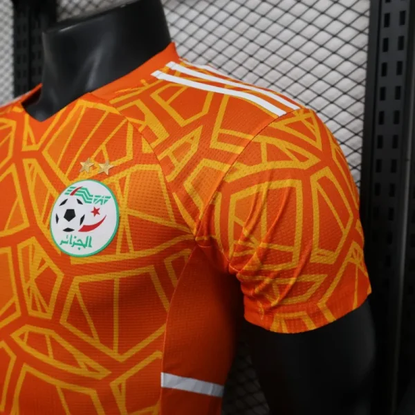 Algeria 2023/24 Special  Jersey Orange Player Version - Image 4