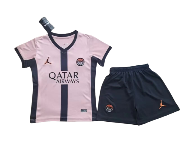 24-25 PSG Third Soccer Kids Kit Jersey+Shorts - Image 3