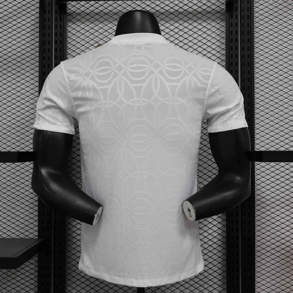 25-26 PSG Player Version Academy Pro Pre-Match White Jersey Customized team emblem stars - Image 9