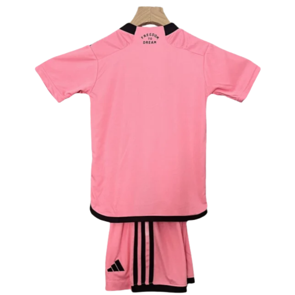 24-25 Inter Miami Home Kids Kit Children Sets Football Jersey - Image 2
