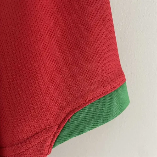 2006 Portugal Retro Jersey Home World Cup - Image 6