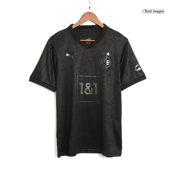 22-23 Borussia Dortmund All-Black Special Jersey - Image 3