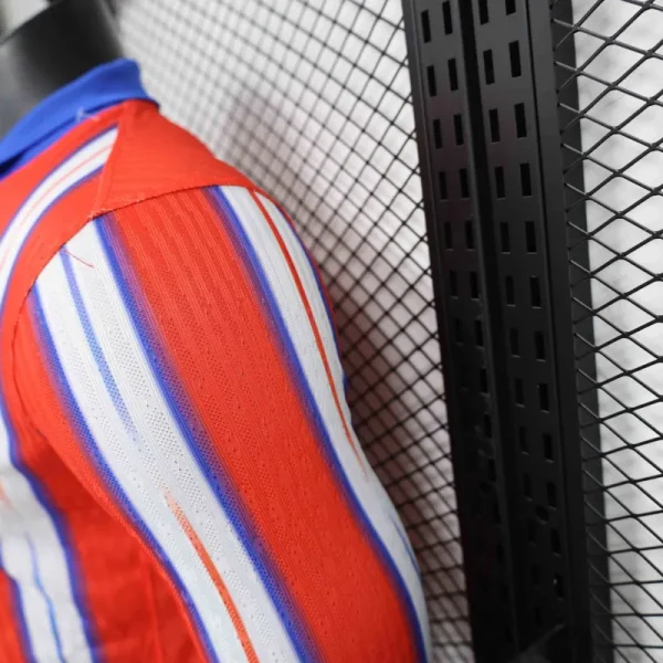 24-25 Atletico Madrid Home Long Sleeve Kit Player Version Shirt - Imagen 6