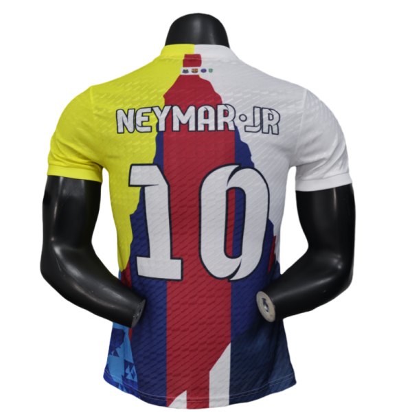 Neymar Barcelona and Brazil Santos PSG 25-26 Joint Club Player Special Edition New Football Shirt - Image 2