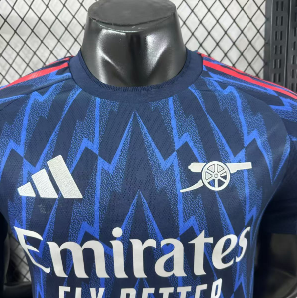 Arsenal Blue Away Player shirt 2025/26 - Image 3