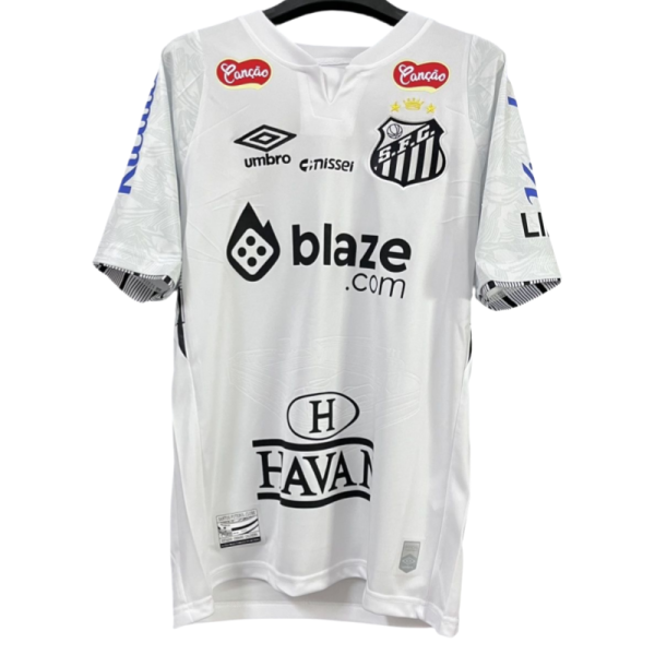 Brazilian Neymar Santos Football Club home jersey 24-25 - Image 2
