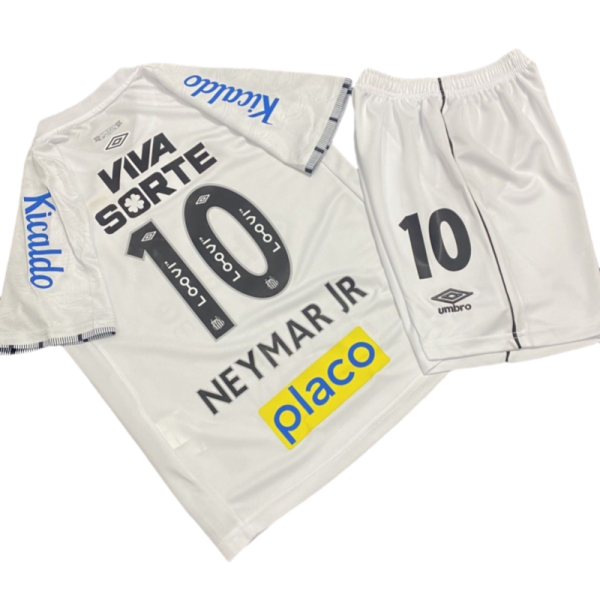 Santos home football jersey for Kids 2024-25 season - Image 4