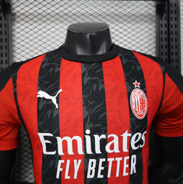 AC Milan 25-26 Home Player Edition New Football Shirt - Image 3