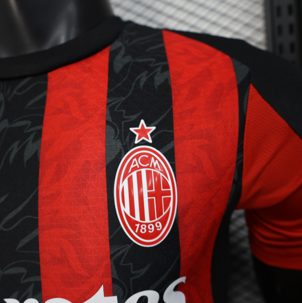 AC Milan 25-26 Home Player Edition New Football Shirt - Image 5