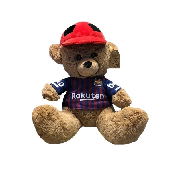 Barcelona Messi Plush Bear Toy gift - Image 2
