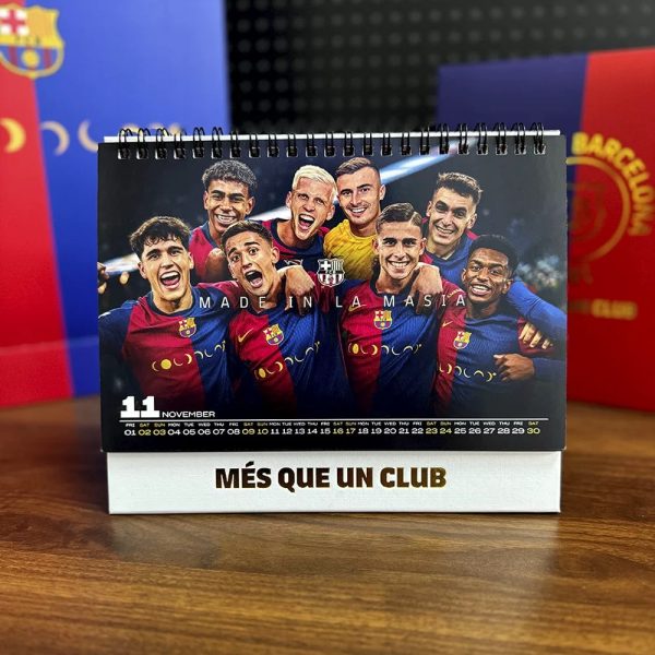 Fc Barcelona 2025 calendar Football toy kit gift - Image 2