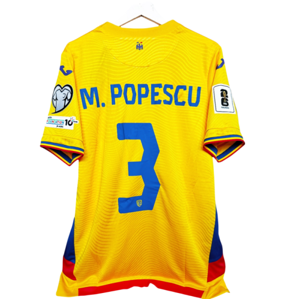 Romania's home football jersey for 2025-26 Fan version - Image 2