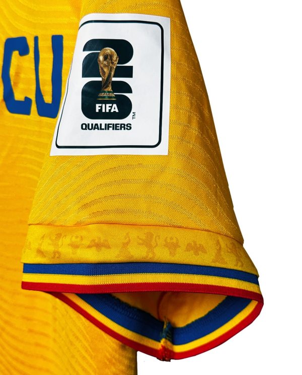 Romania's home football jersey for 2025-26 Fan version - Image 3