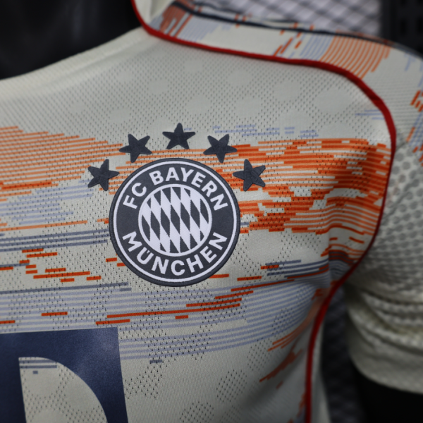 Bayern Munich away Player  Edition Football Jersey 25-26 - Image 5