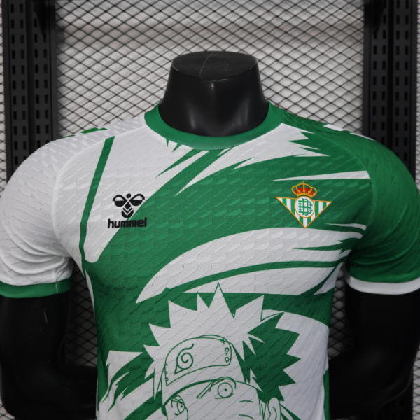 Real Betis Anime Naruto player Special Edition Football Shirt 25-26 - Image 3