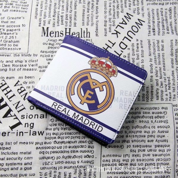 Real Madrid, Barcelona, Manchester City, Liverpool Club Wallet Football Gift - Image 2