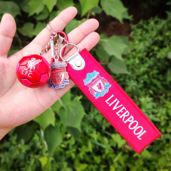 Real Madrid, Barcelona, Manchester City, Liverpool Club Keychain Football Gift - Image 8