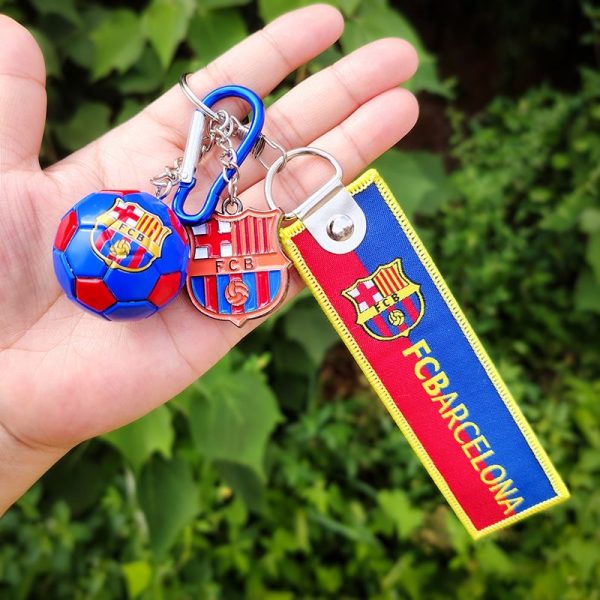 Real Madrid, Barcelona, Manchester City, Liverpool Club Keychain Football Gift - Image 4