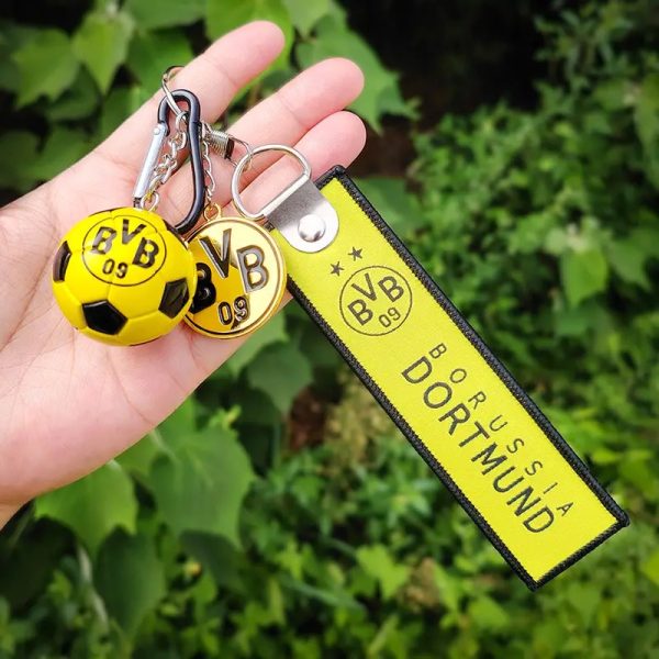 Real Madrid, Barcelona, Manchester City, Liverpool Club Keychain Football Gift - Image 13