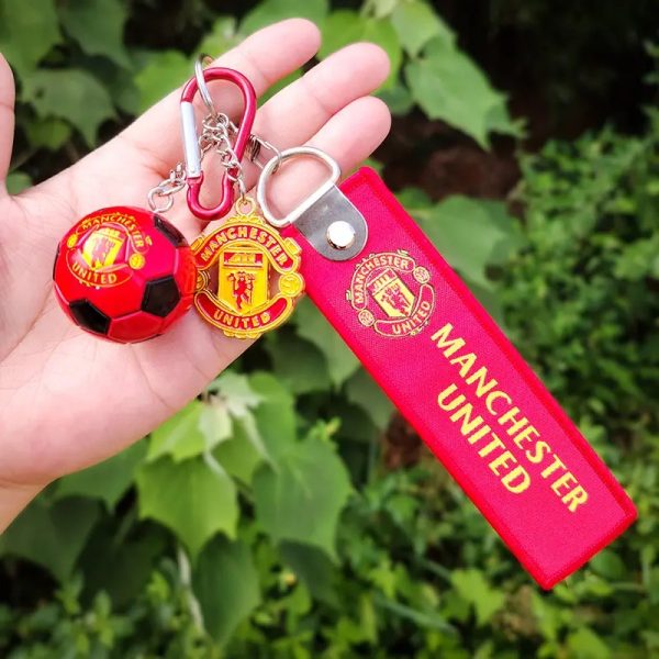 Real Madrid, Barcelona, Manchester City, Liverpool Club Keychain Football Gift - Image 11