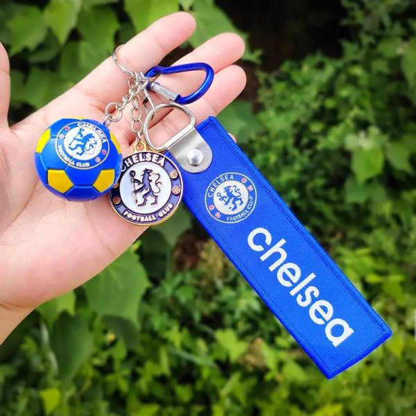 Real Madrid, Barcelona, Manchester City, Liverpool Club Keychain Football Gift - Image 12