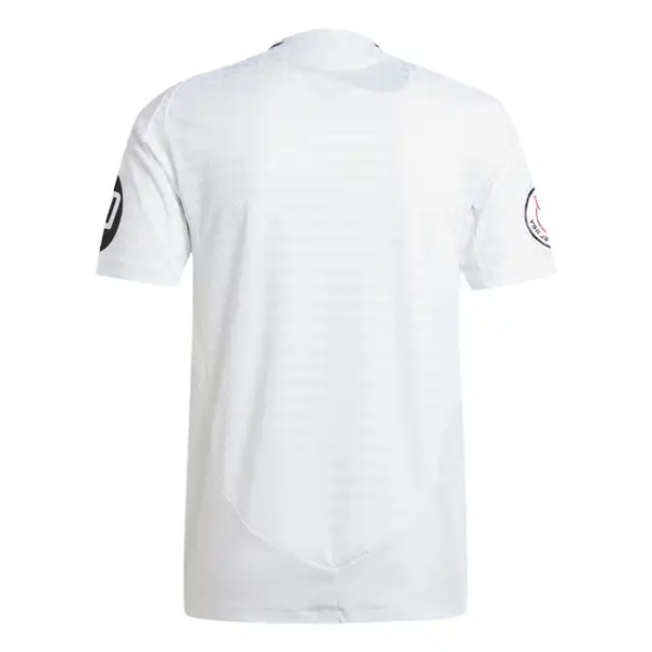 Real Madrid Mens Home Copa del Rey Final Shirt 24-25 White Player Version - Image 2