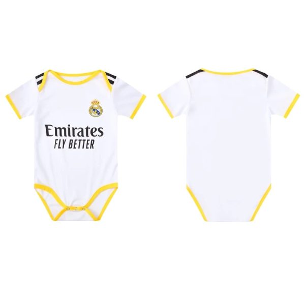 League club baby sports jumpsuit football jersey crawling Kids suit Football Gift - Image 3