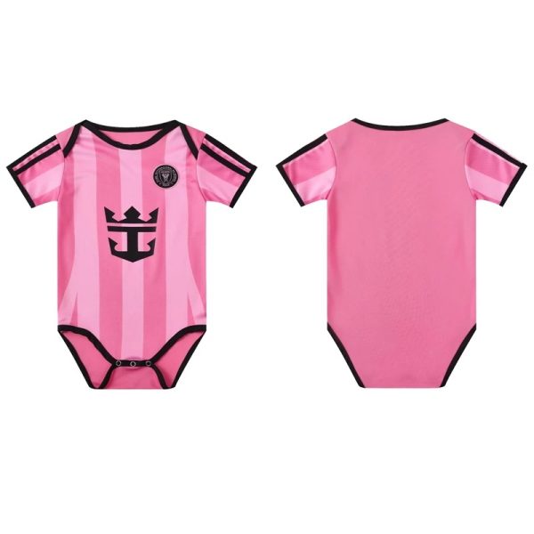 League club baby sports jumpsuit football jersey crawling Kids suit Football Gift - Image 22
