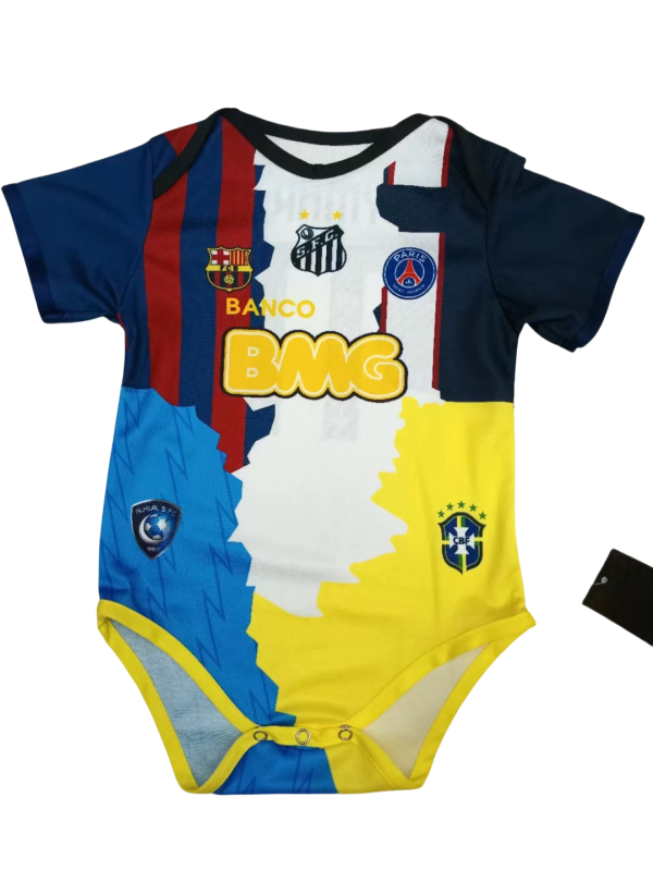 League club baby sports jumpsuit football jersey crawling Kids suit Football Gift - Image 32