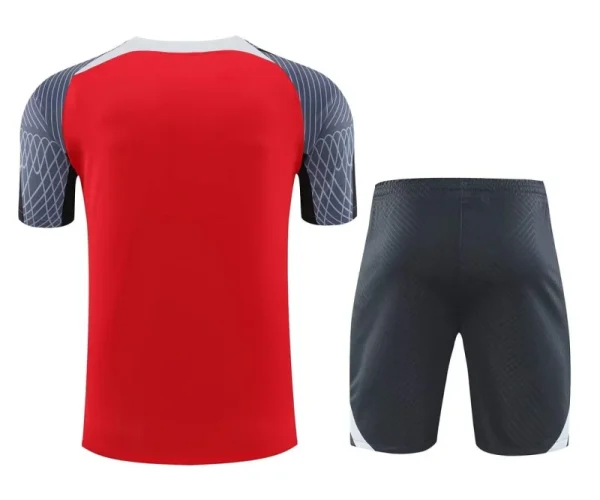 24-25  Liverpool Training Wear Red Suit Shirt - Image 2