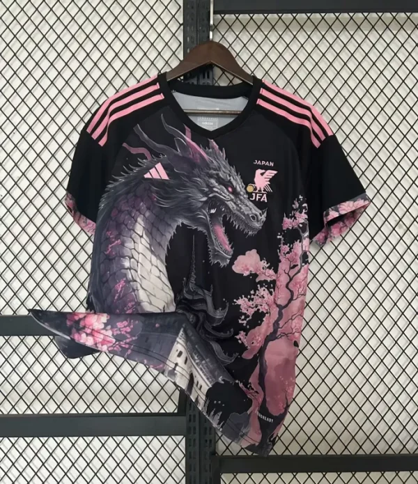 2023 Japan Nation Pink Dragon Kit Special Edition Shirt Soccer Jerseys - Image 7