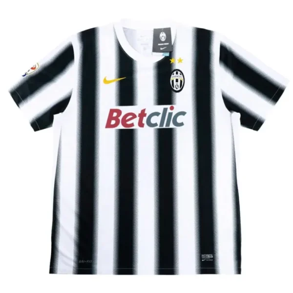 2011-12  Juventus Del Piero #10 Retro Jersey Home Replica - Image 2