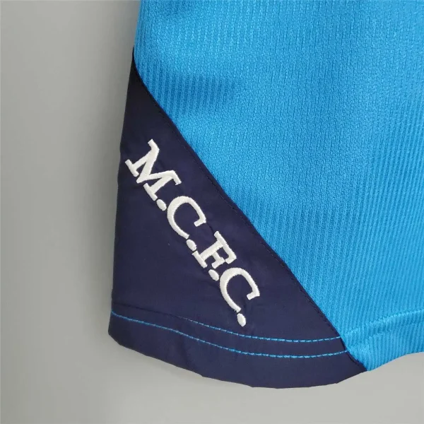 1999/01 Manchester City Retro Home Jersey - Image 5