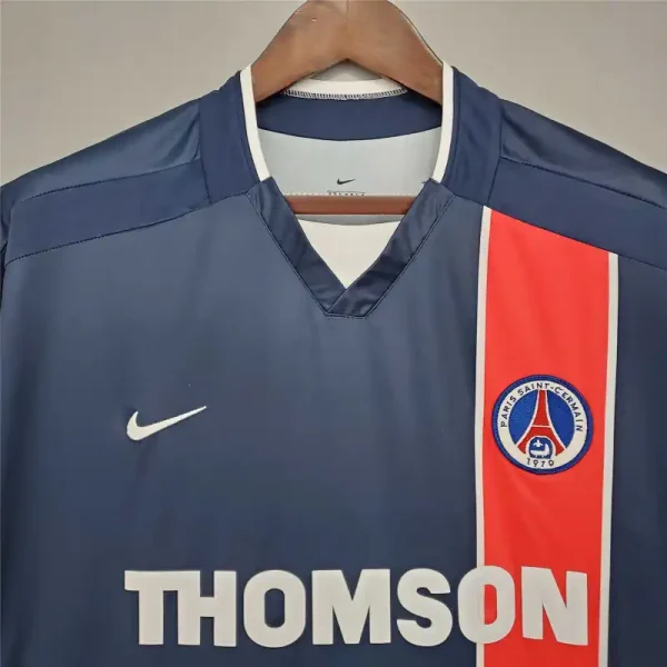 02-03 PSG RONALDINHO #10 Retro Jersey Home Replica - Image 3