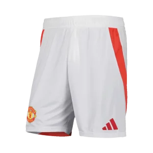 24-25 Manchester United Home Shorts
