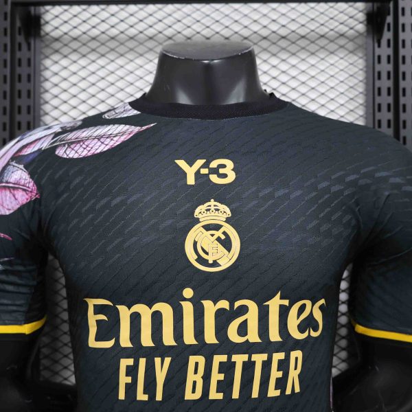 24-25 Real Madrid Player Version Y3 Special Edition Soccer Jersey - Image 3