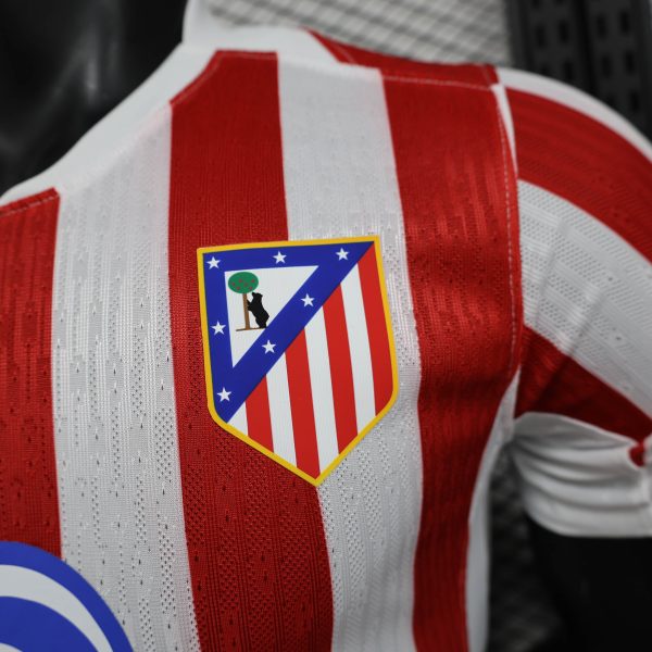 Atletico Madrid Home Shirt Soccer Jersey Player Version 25-26 - Image 5