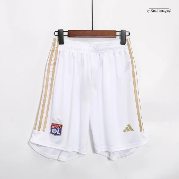 Olympique Lyonnais Home Kit Jersey+Shorts 2023/24 - Image 5