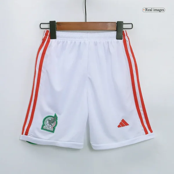 Mexico Kids World Cup 2022 Jersey Home Kit (Jersey+Short) - Image 4